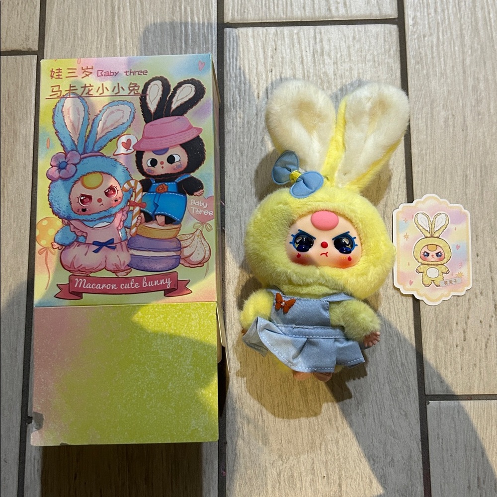 Baby Three Macaron Cute Bunny - Confirmed
